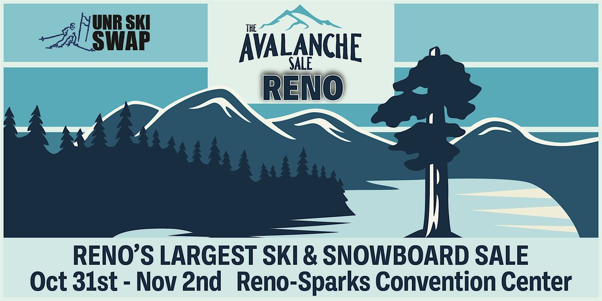 FREE ENTRY TICKETS to the Avalanche Sale Reno, NV, Oct 31- Nov 2, 2025