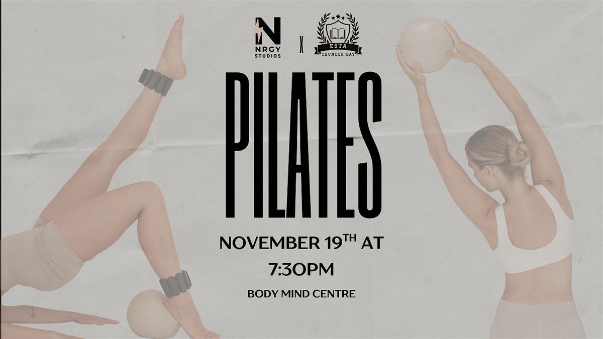 ESTA x NRGY STUDIOS PILATES EVENT