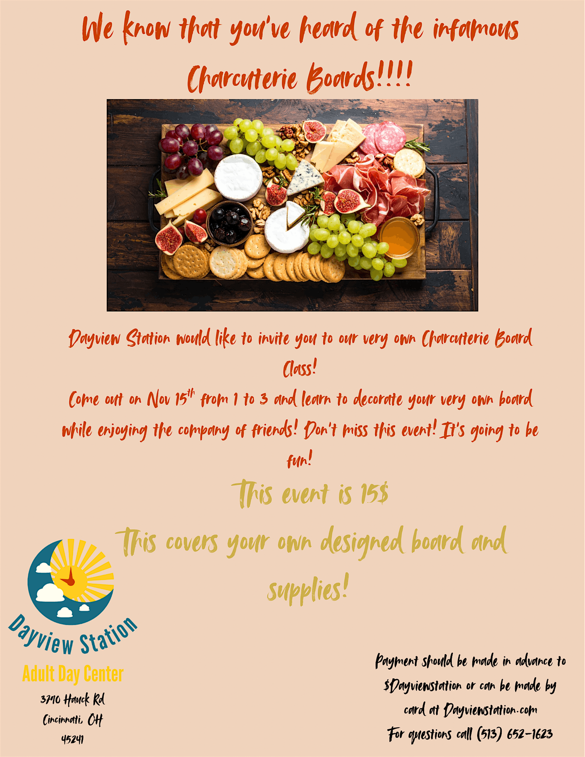 Charcuterie Board Class