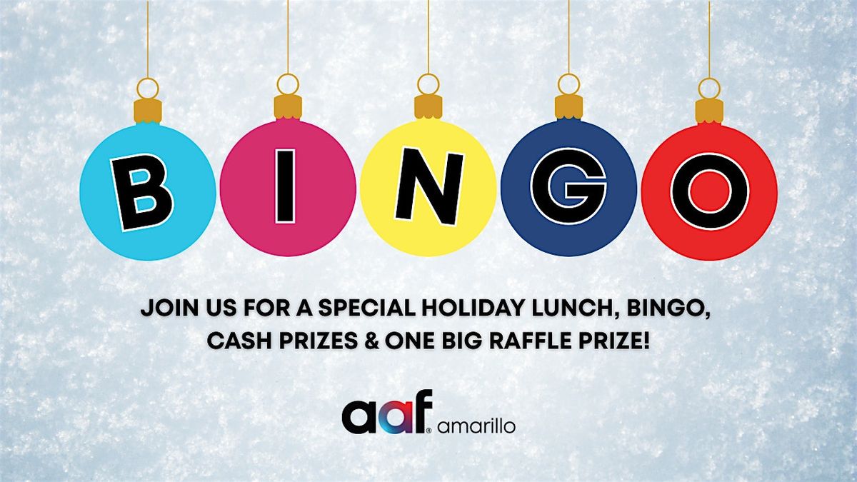 AAF-Amarillo Christmas and BINGO Party!