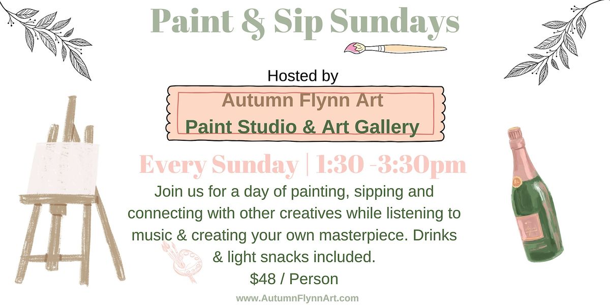 Paint & Sip Sundays
