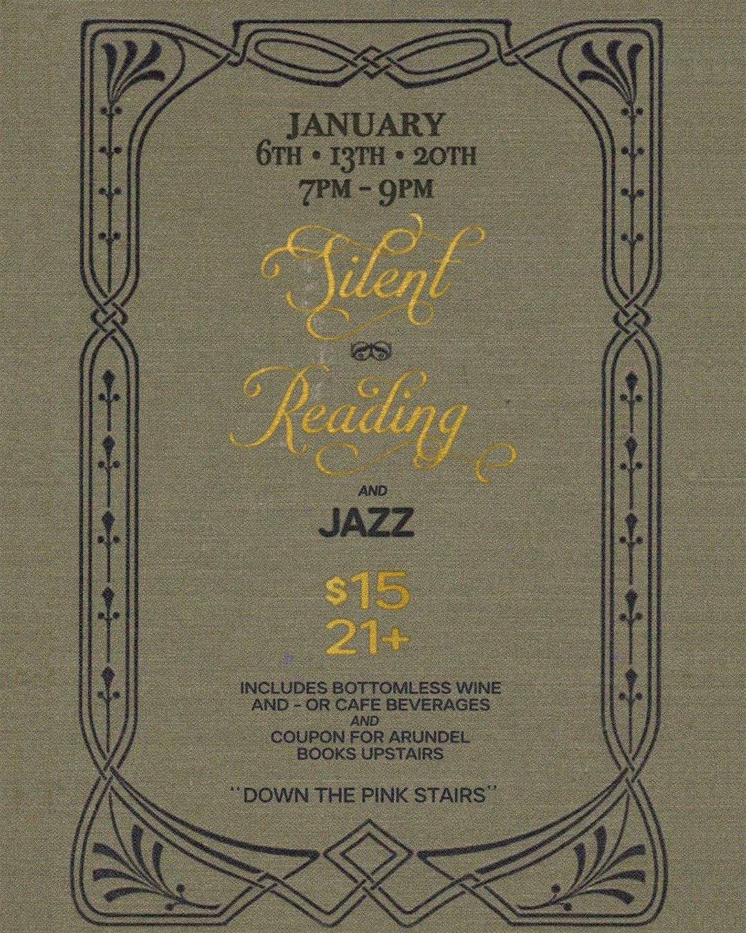 SILENT READING & JAZZ: wine bar & coffee