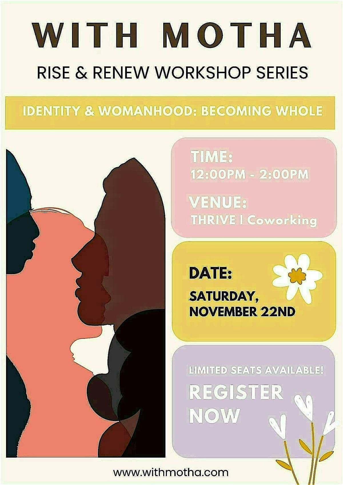 Rise & Renew Workshop | Identity & Womanhood: Becoming Whole