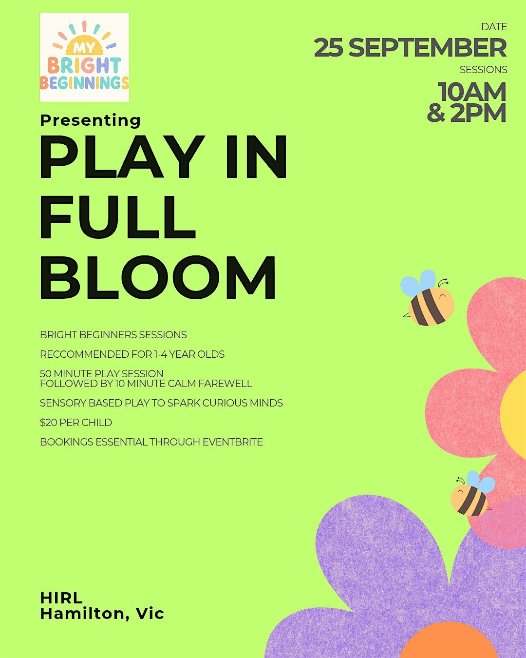 Play In Full Bloom Session 2