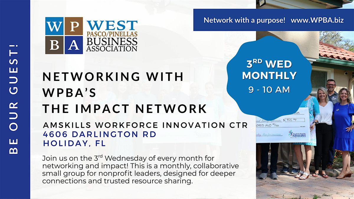 WPBA's The Impact Network: A Monthly Collab Group for Nonprofit Leaders