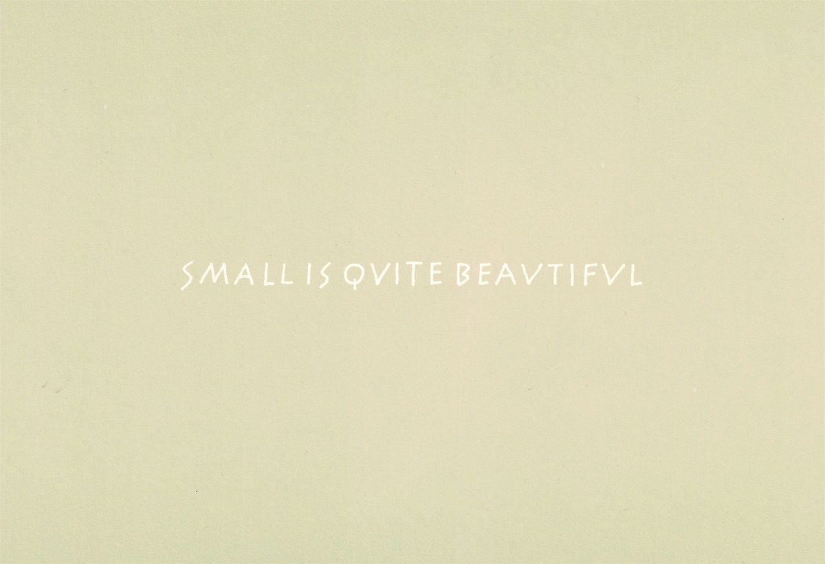 Ian Hamilton Finlay - exhibition tour