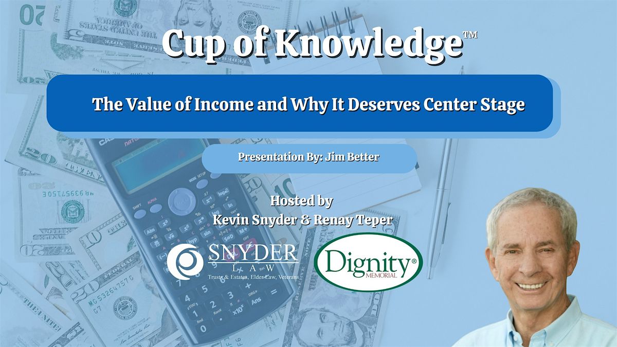 The Value of Income and Why It Deserves Center Stage