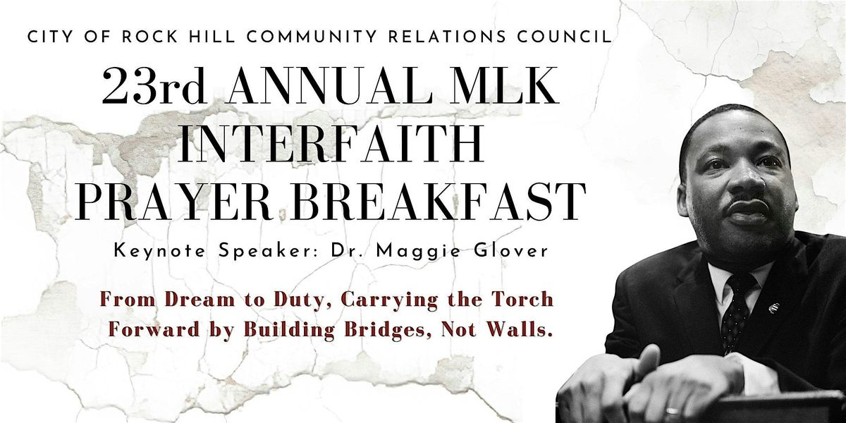 23rd Annual MLK Interfaith Prayer Breakfast