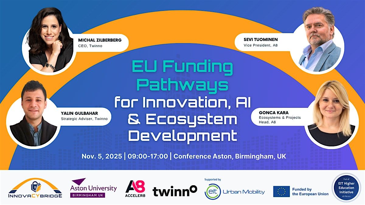 EU Funding Pathways for Innovation, AI & Ecosystem Development