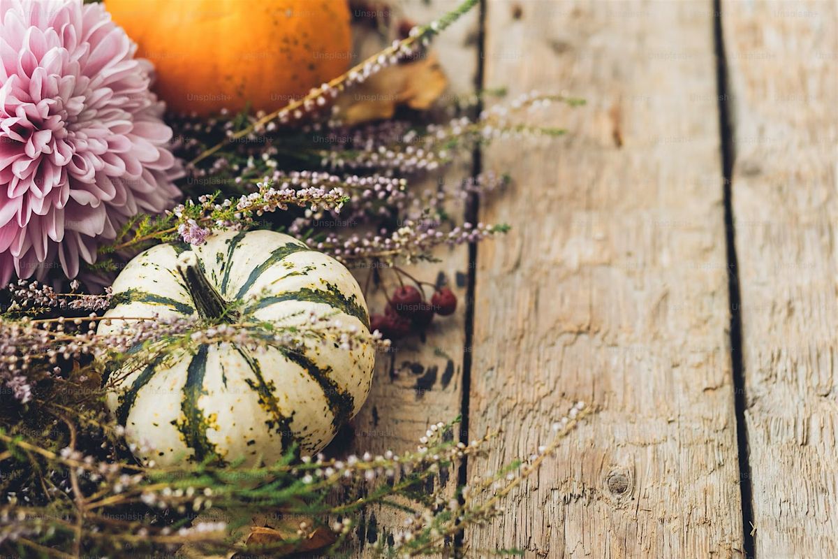 Thanksgiving Floral Workshop at Kat Flowers by The Flower Bloom Studio