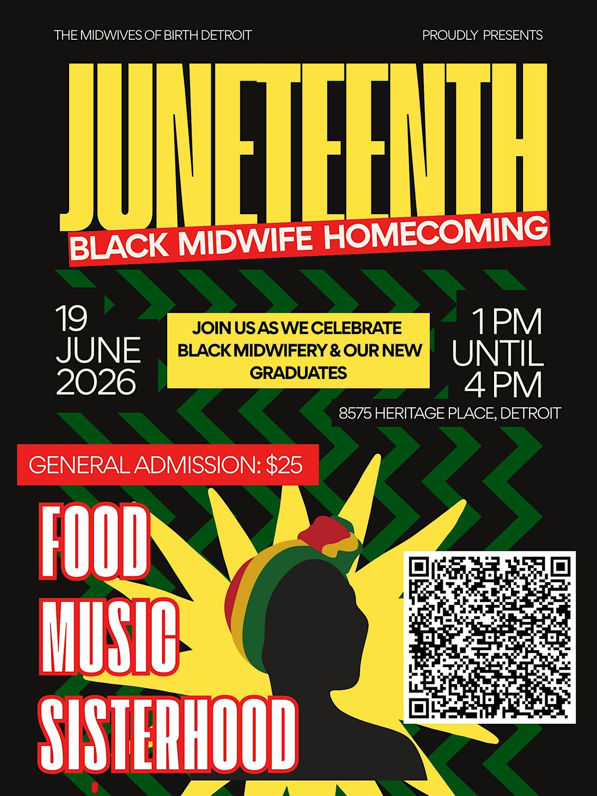 Juneteenth Black Midwife Cookout
