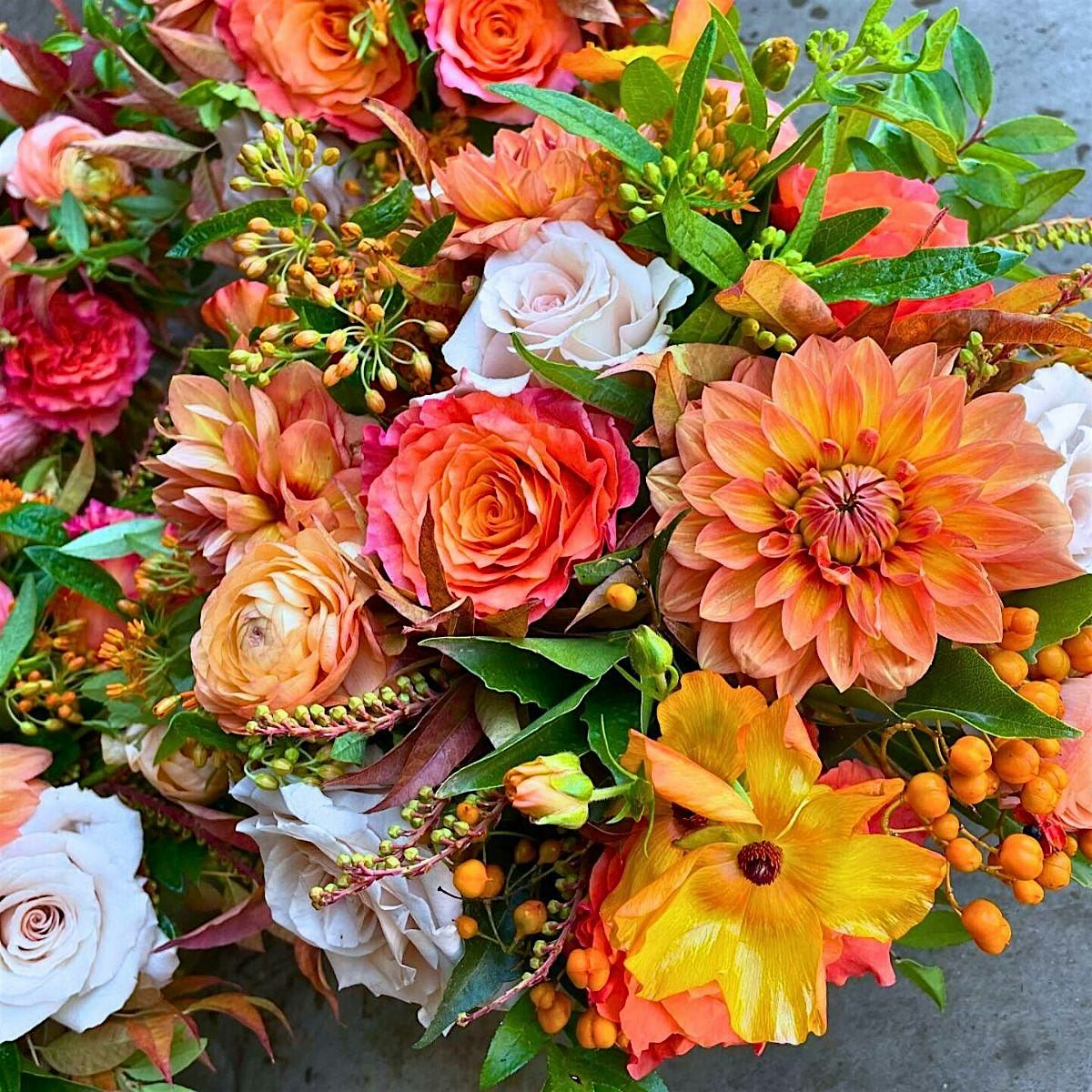 Make a Fall Floral Centerpiece!