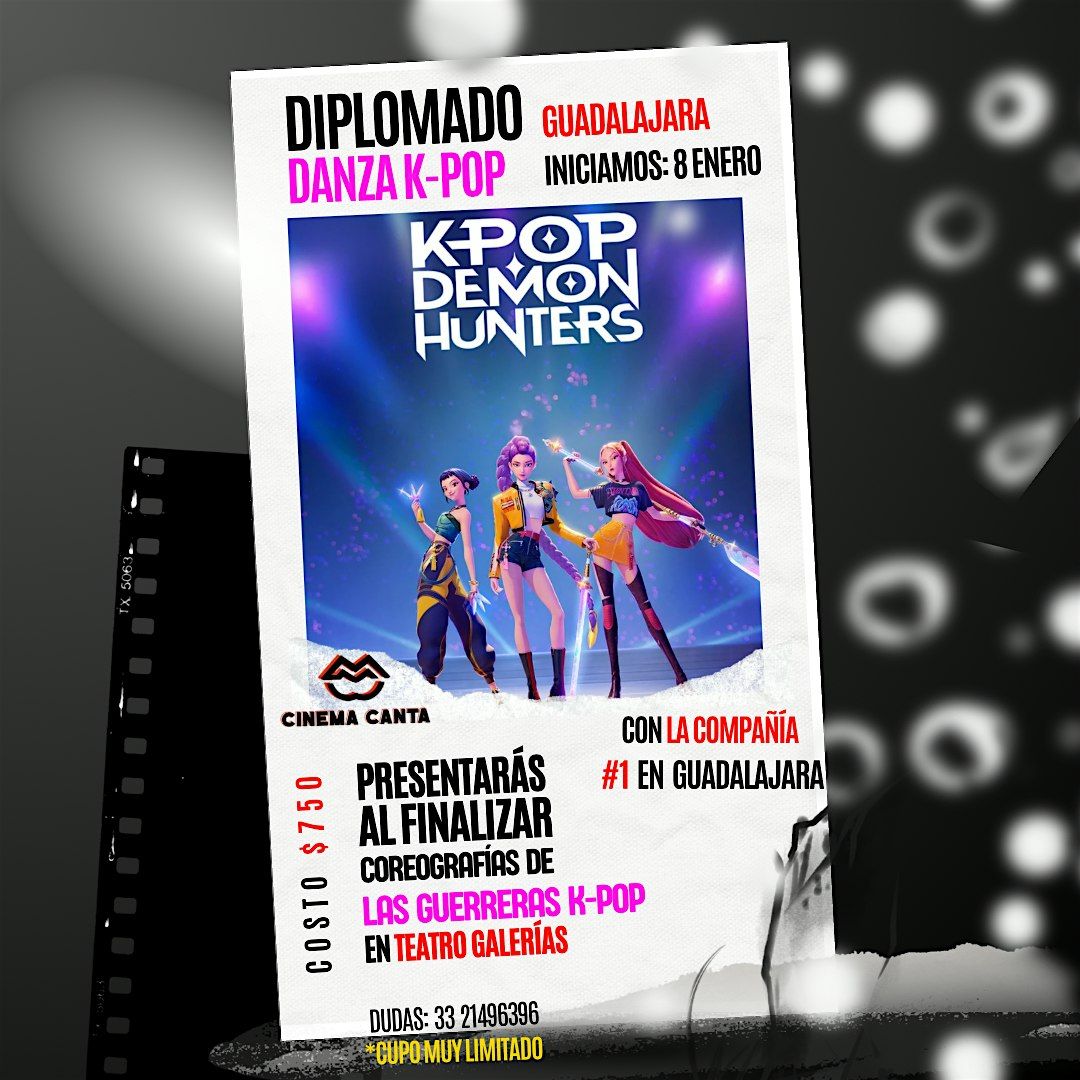 Cinema Canta Presenta: Diplomado Danza K-Pop Demon Hunters