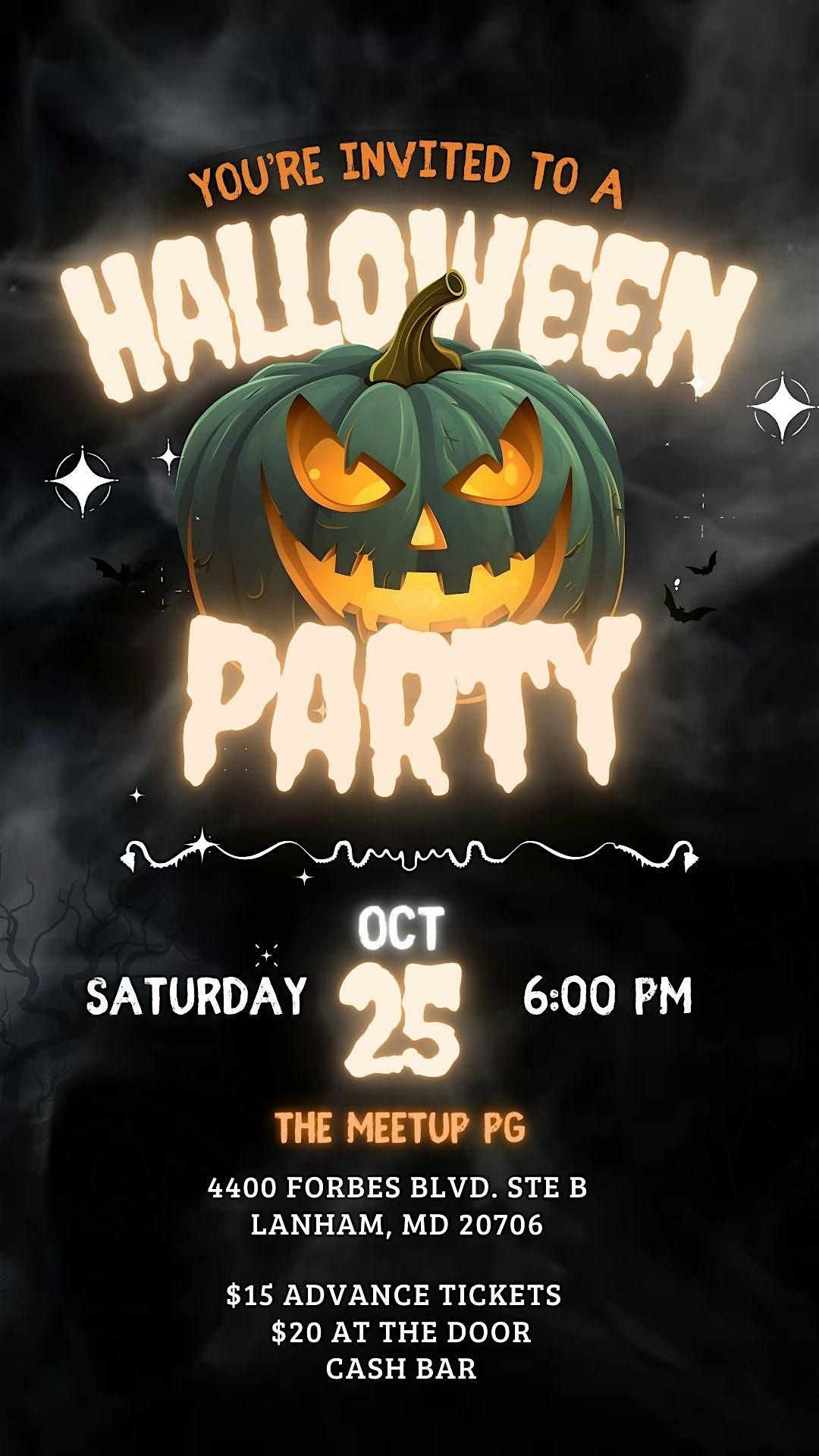 The MeetUp PG 1st Annual Halloween Party