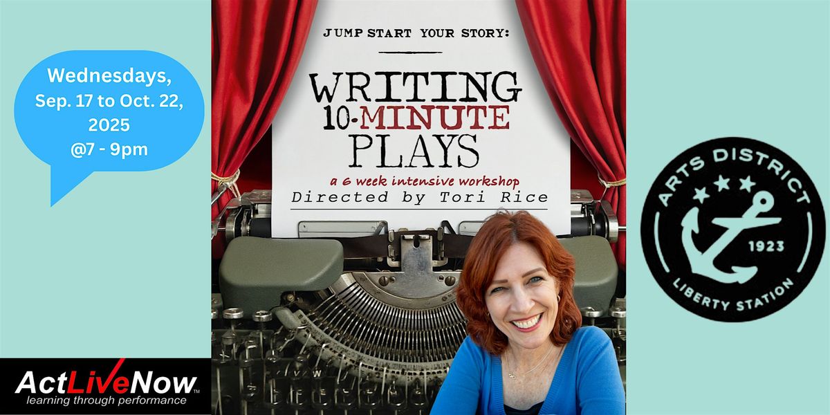 "Writing 10-Minute Plays" Writers Workshop Fall 2025 Session