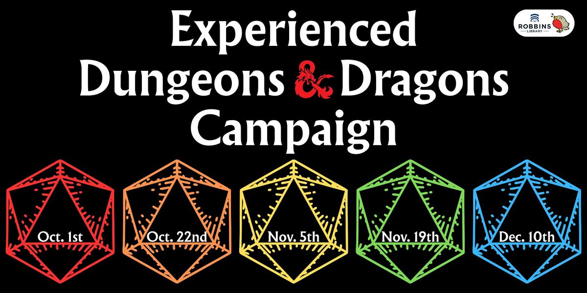 Experienced Dungeons and Dragons Campaign