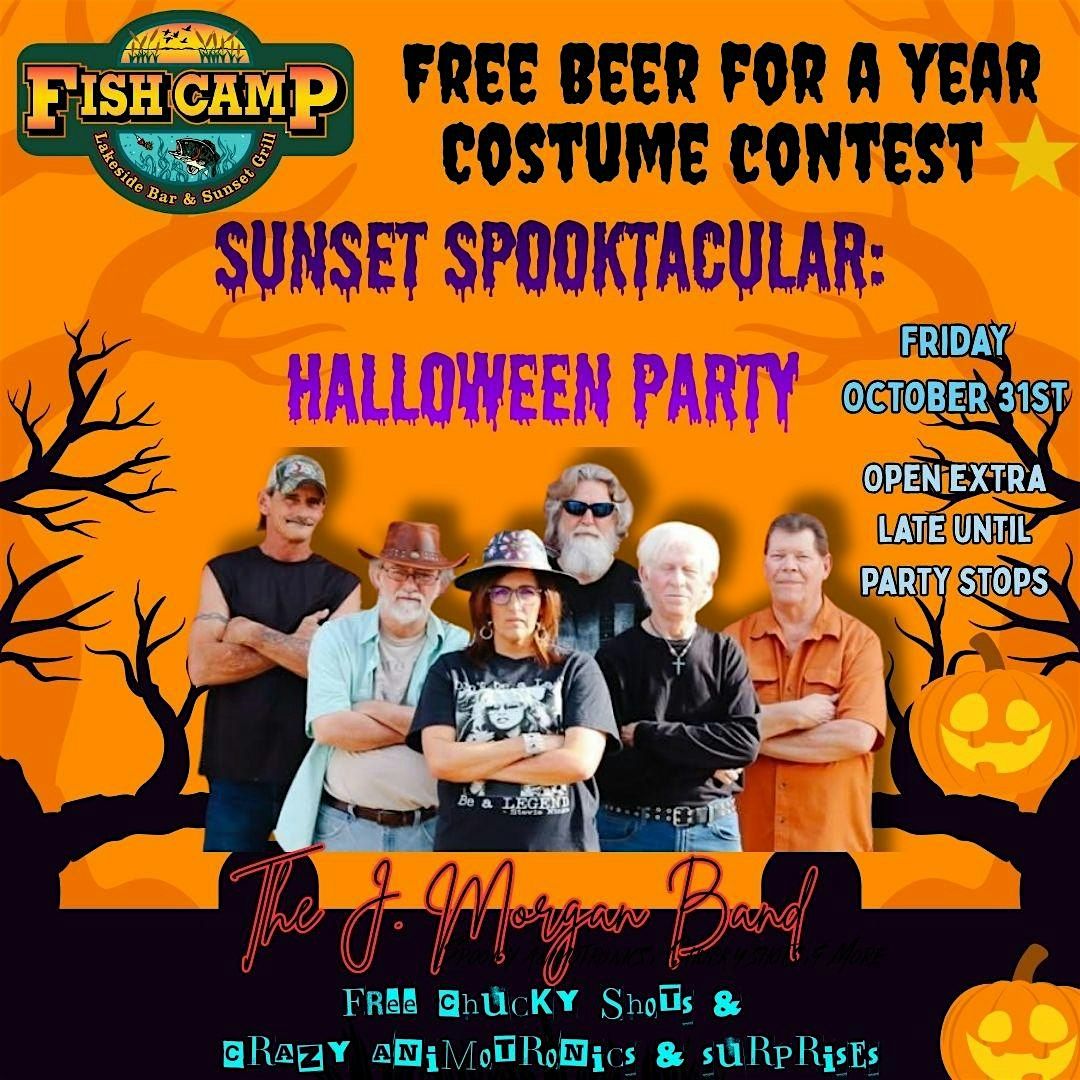 FREE BEER FOR A YEAR COSTUME PARTY & CONTEST @ FISH CAMP