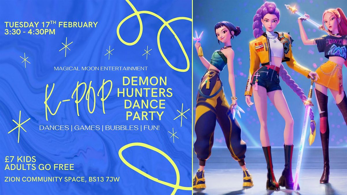 K-POP Demon Hunters Dance Party (3:30 - 4:30PM)