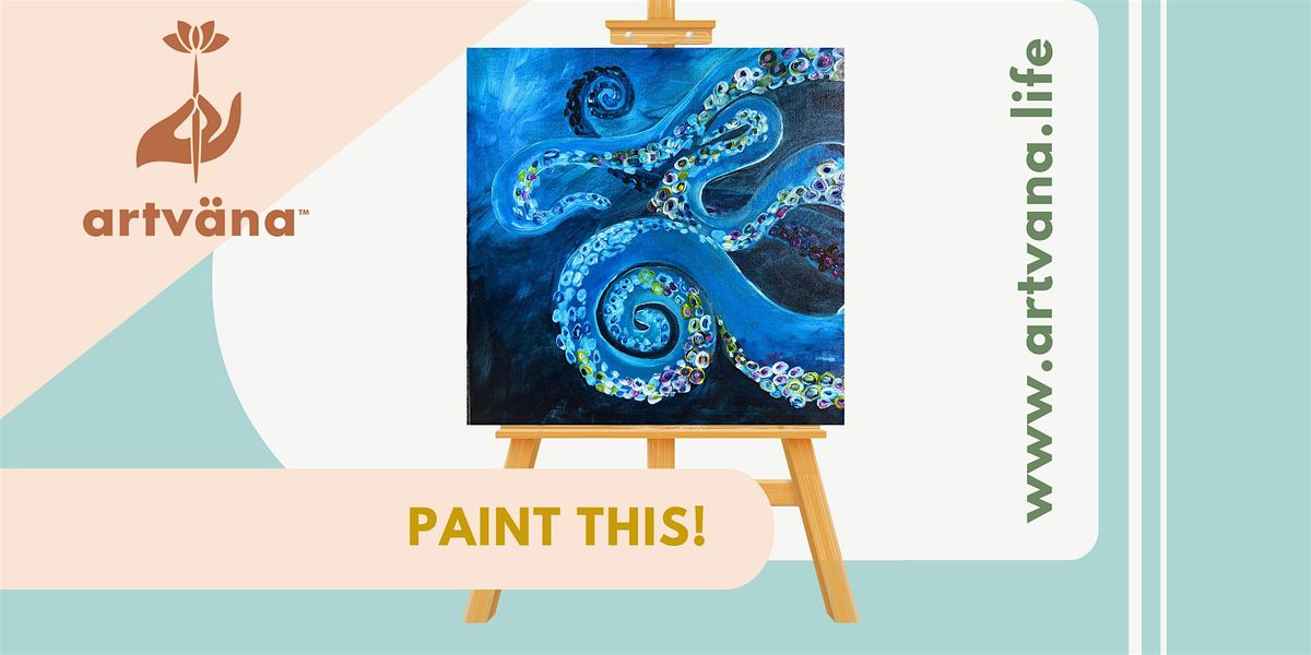 Artvana Paint & Sip at Top Down Brewing in Sumner August 2025