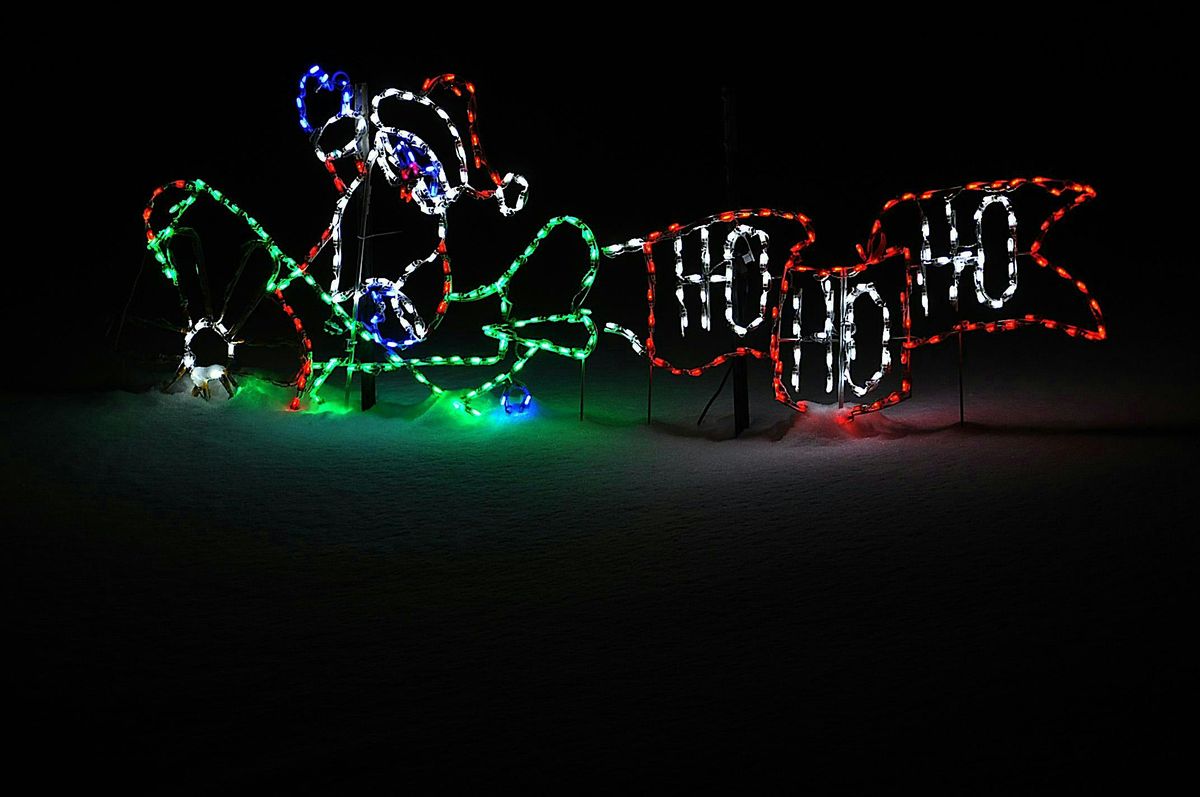 Holiday Lights Drive to benefit Williston MT Saddle Club