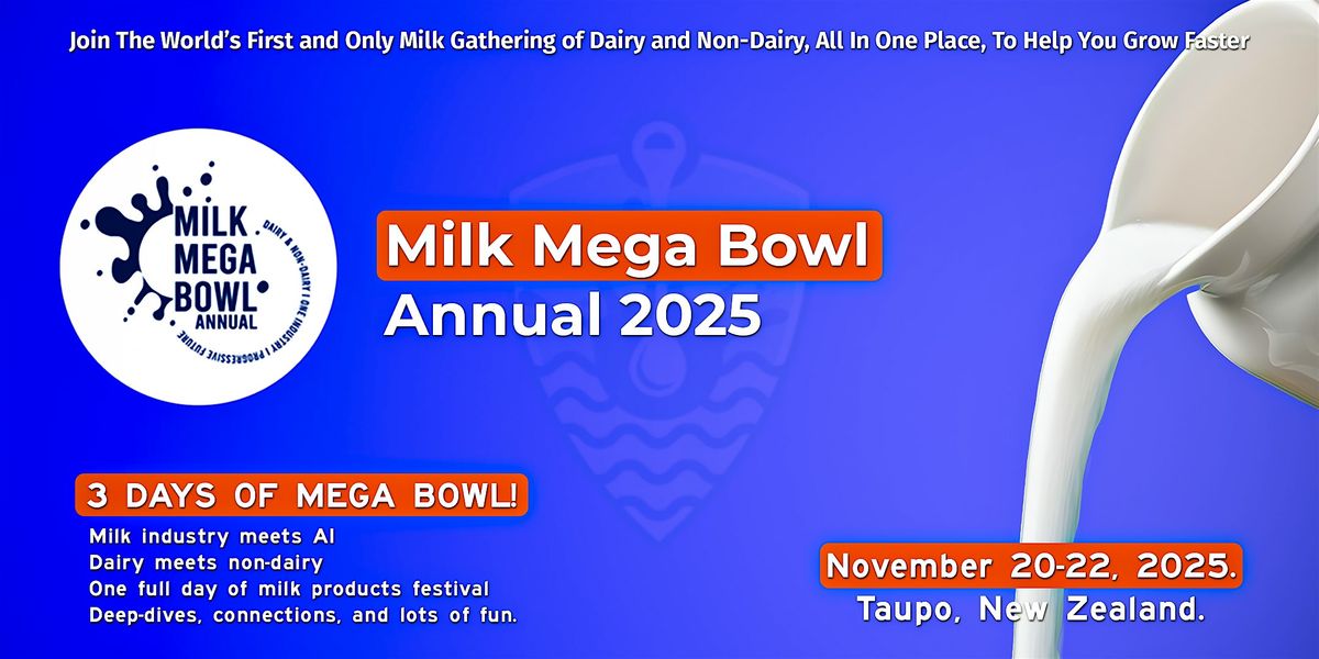 Milk Mega Bowl Festival 2025 - Conferences and Sponsors Pass
