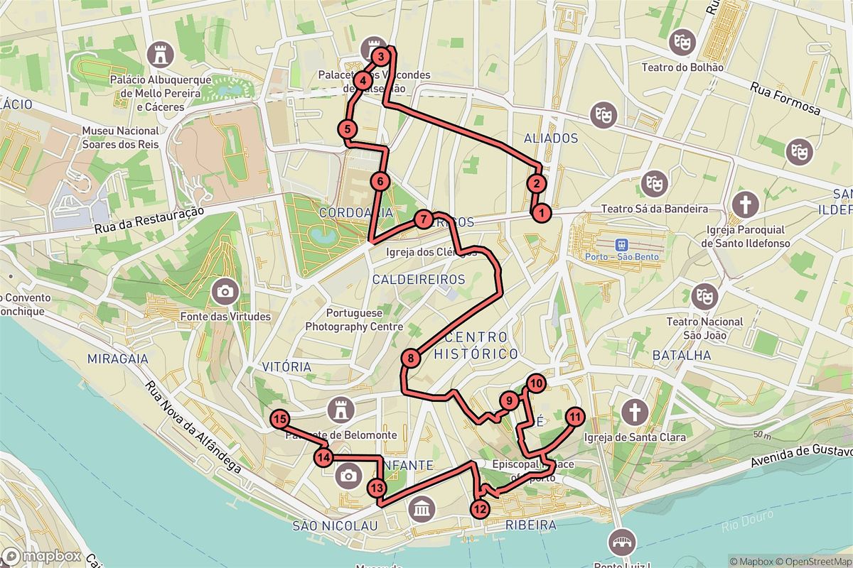 Porto Audio Tour: Legends, Towers & Palaces of the Historic Heart