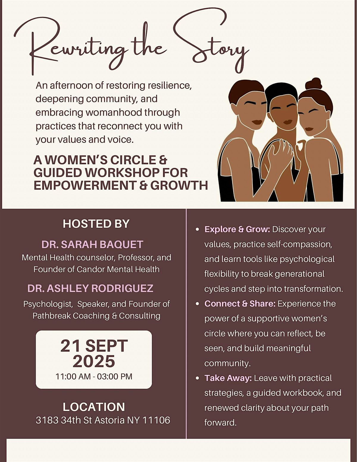Rewriting the Story: A Women's Empowerment Workshop