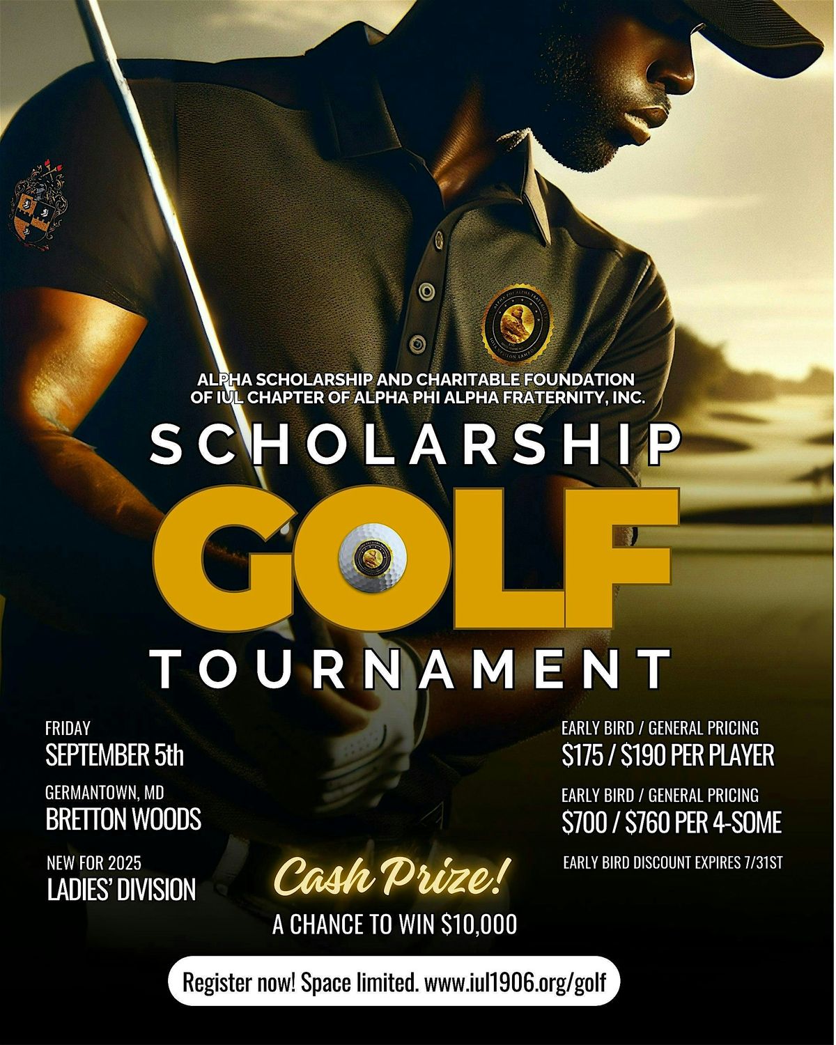2025 Alpha Scholarship and Charitable Foundation of IUL Golf Open