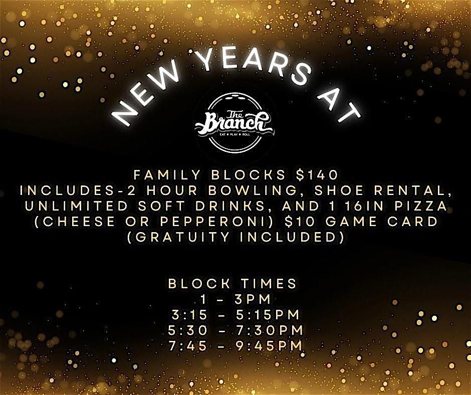 New Years Eve at The Branch