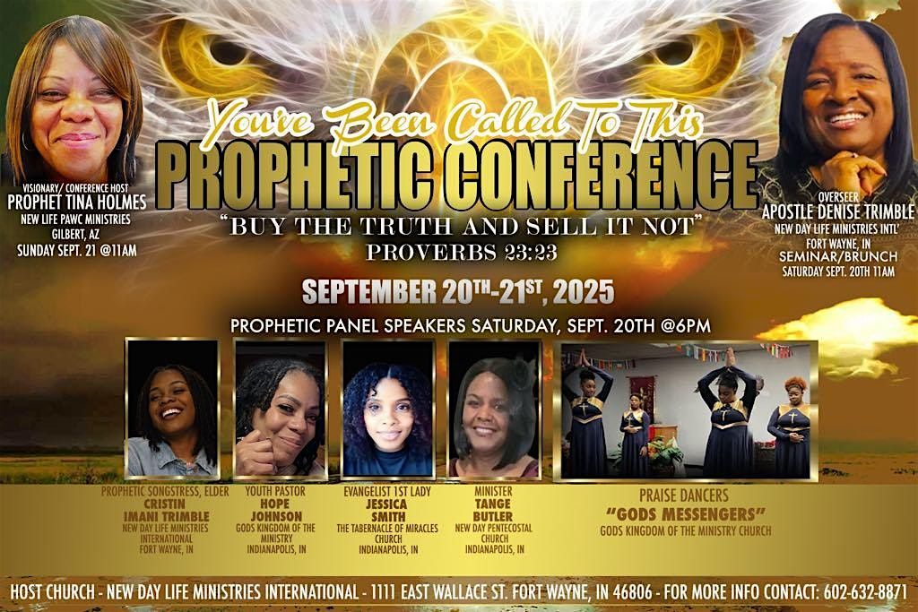 \u201cYou\u2019ve been called to this\u201d Prophetic Conference