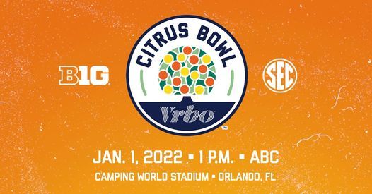 2022 Vrbo Citrus Bowl Camping World Stadium, Orlando, FL January 1