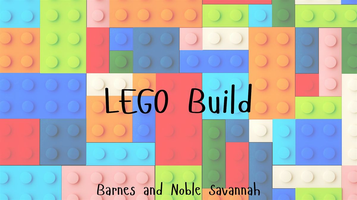 Holiday LEGO Snowman Build Event