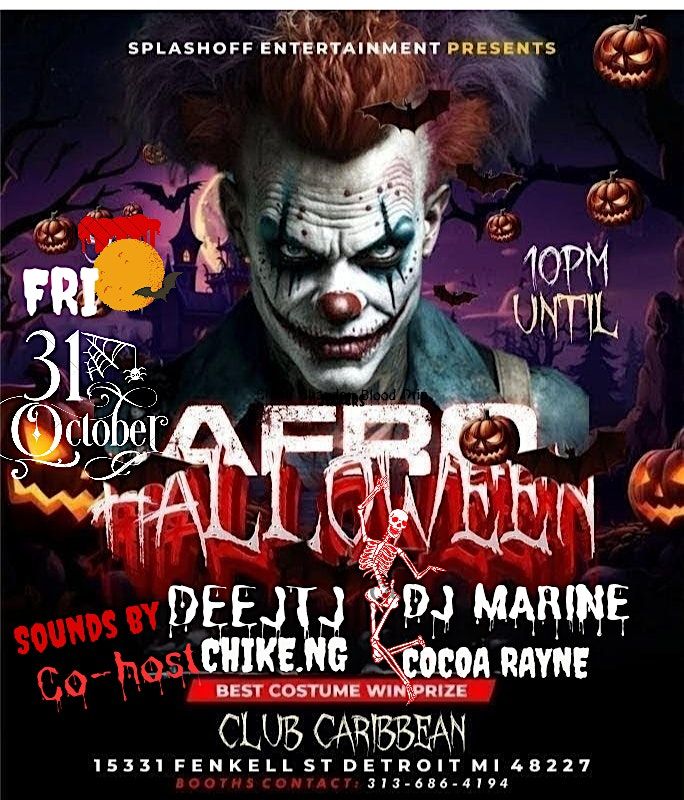 AFRO HALLOWEEN PARTY