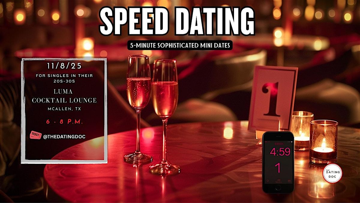 RGV Upscale Speed Dating (Ages: 20s-30s)