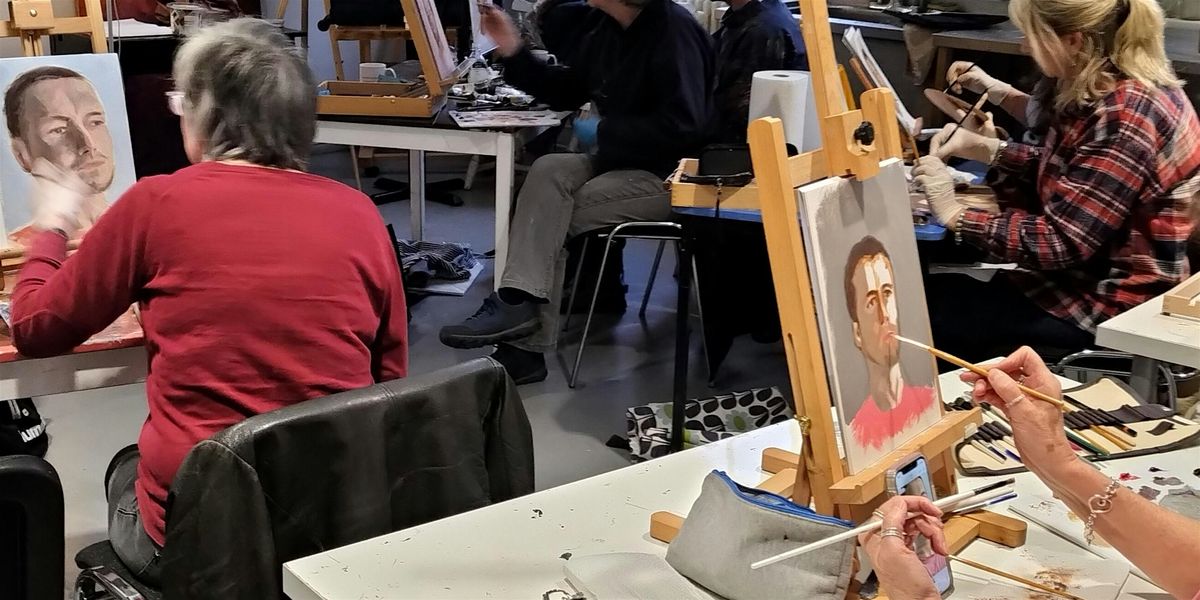 Portrait Painting in Oils