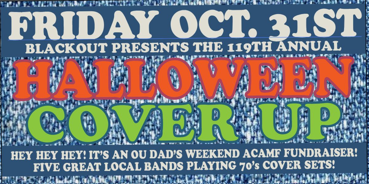 Blackout presents The Halloween Cover-Up!