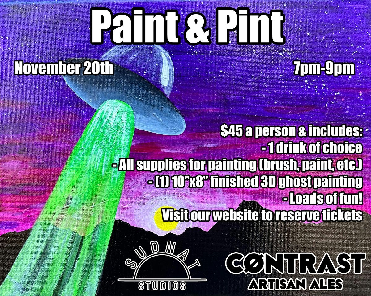 Paint & Pint @ Contrast Artisan Ales Marietta