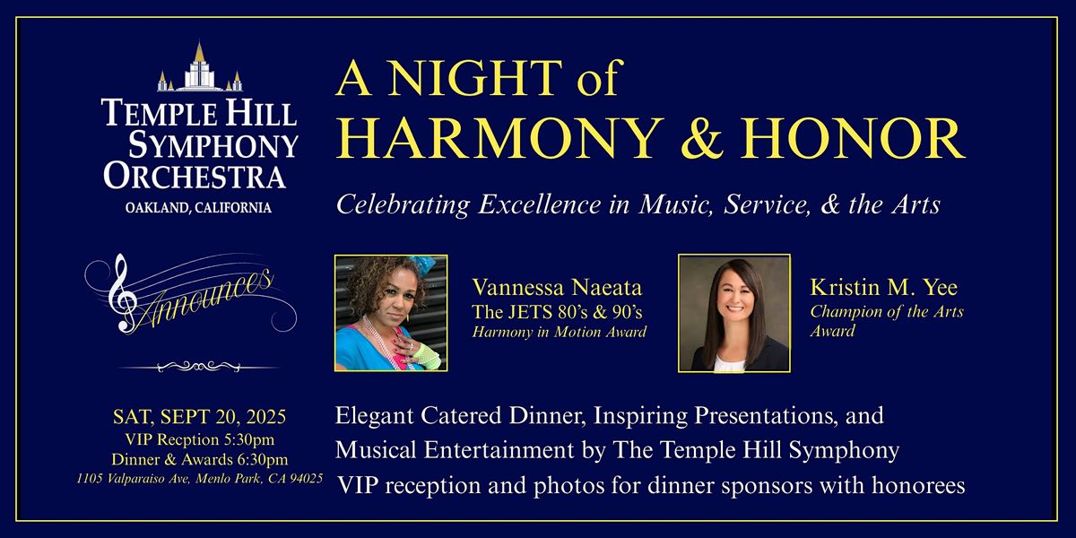A NIGHT of HARMONY & HONOR