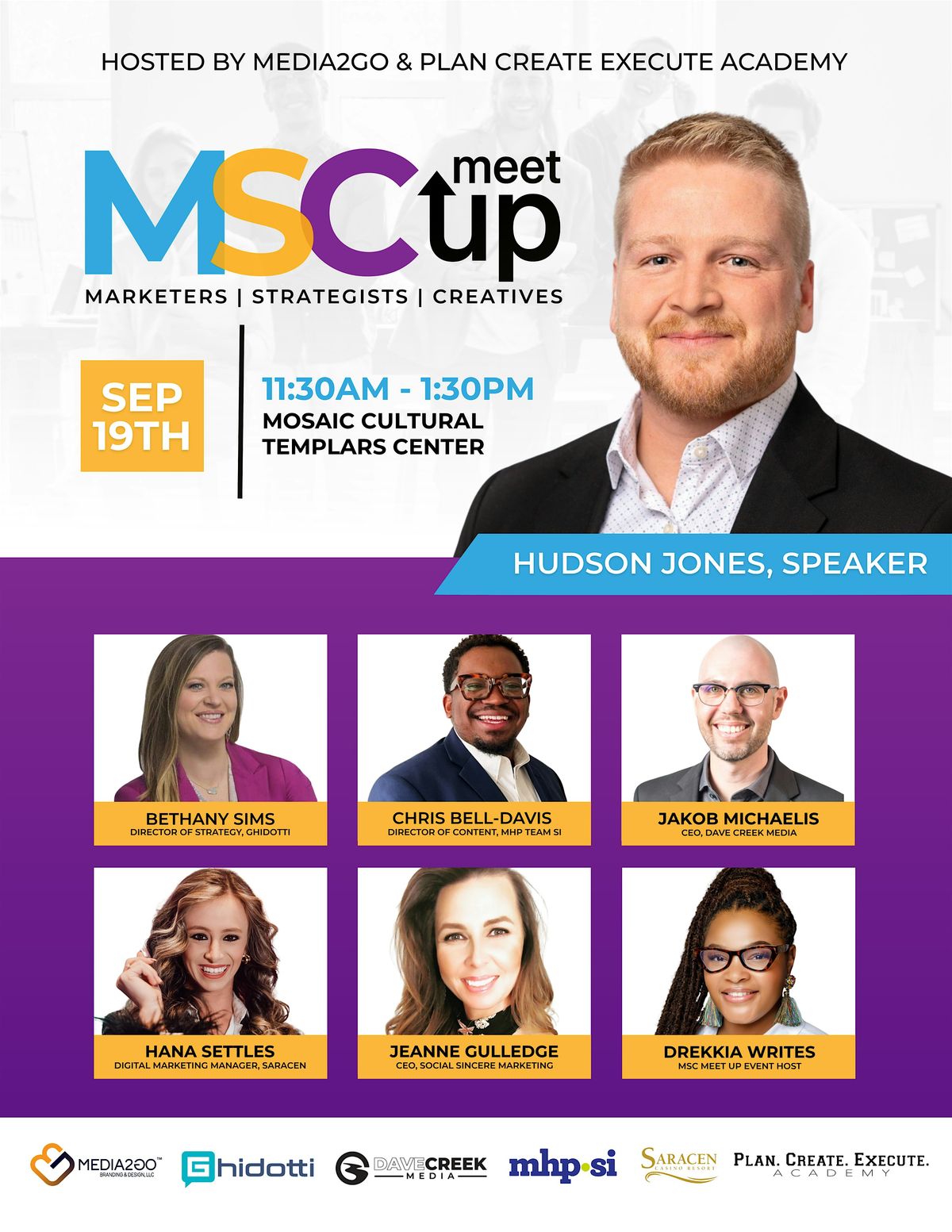 MSC Meet Up: Marketers, Strategists, & Creatives