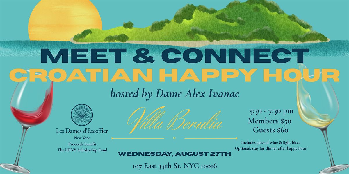 LDNY's Meet and Connect: Croatian Happy Hour