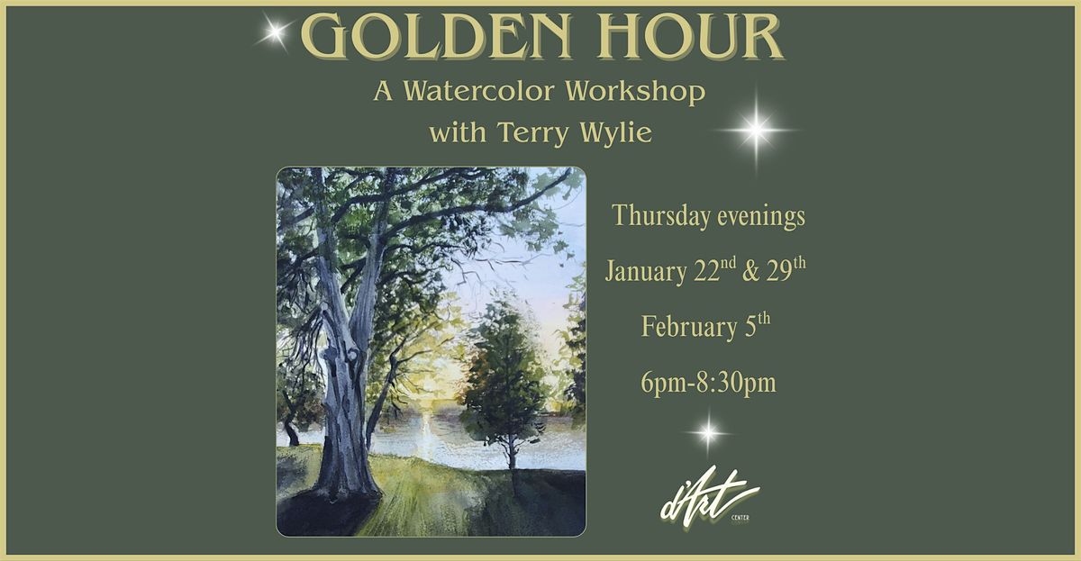 Golden Hour: A Watercolor Workshop with Terry Wylie