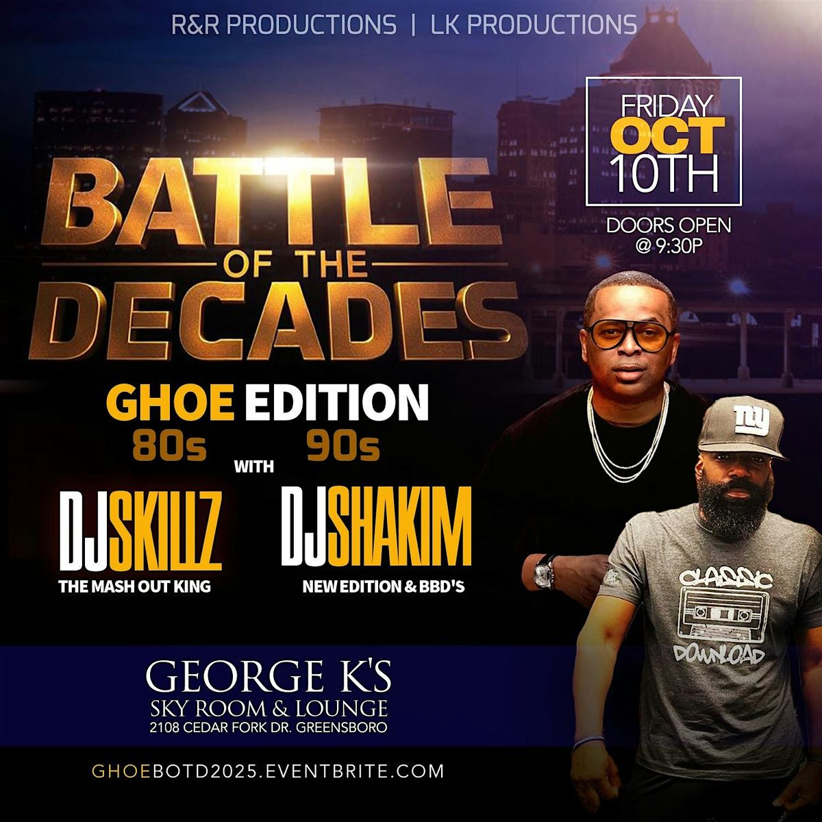 The Official Battle Of The Decades GHOE Edition- 80s 90s
