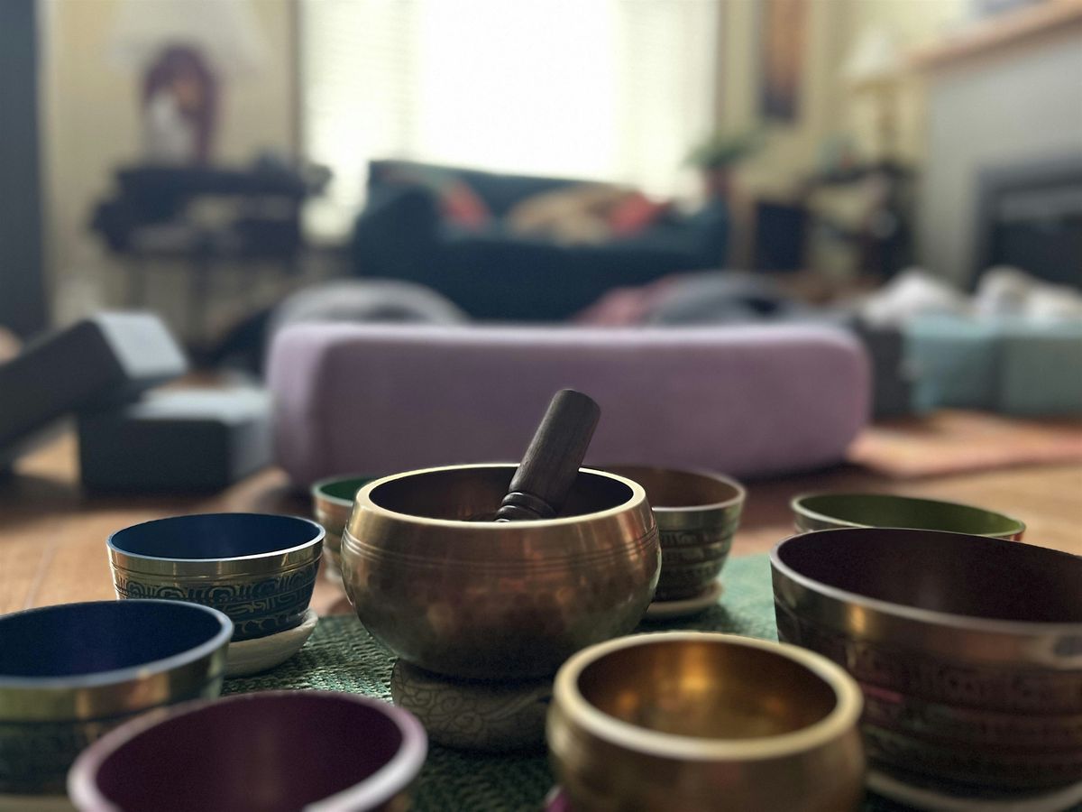 Yin Yoga with Tibetan Singing Bowl Sound Bath