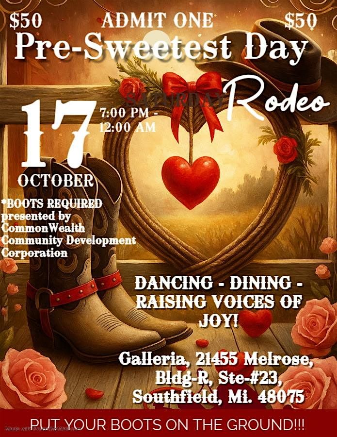 Boots on the Ground: Dancing, Dining, and Raising Voices of Joy