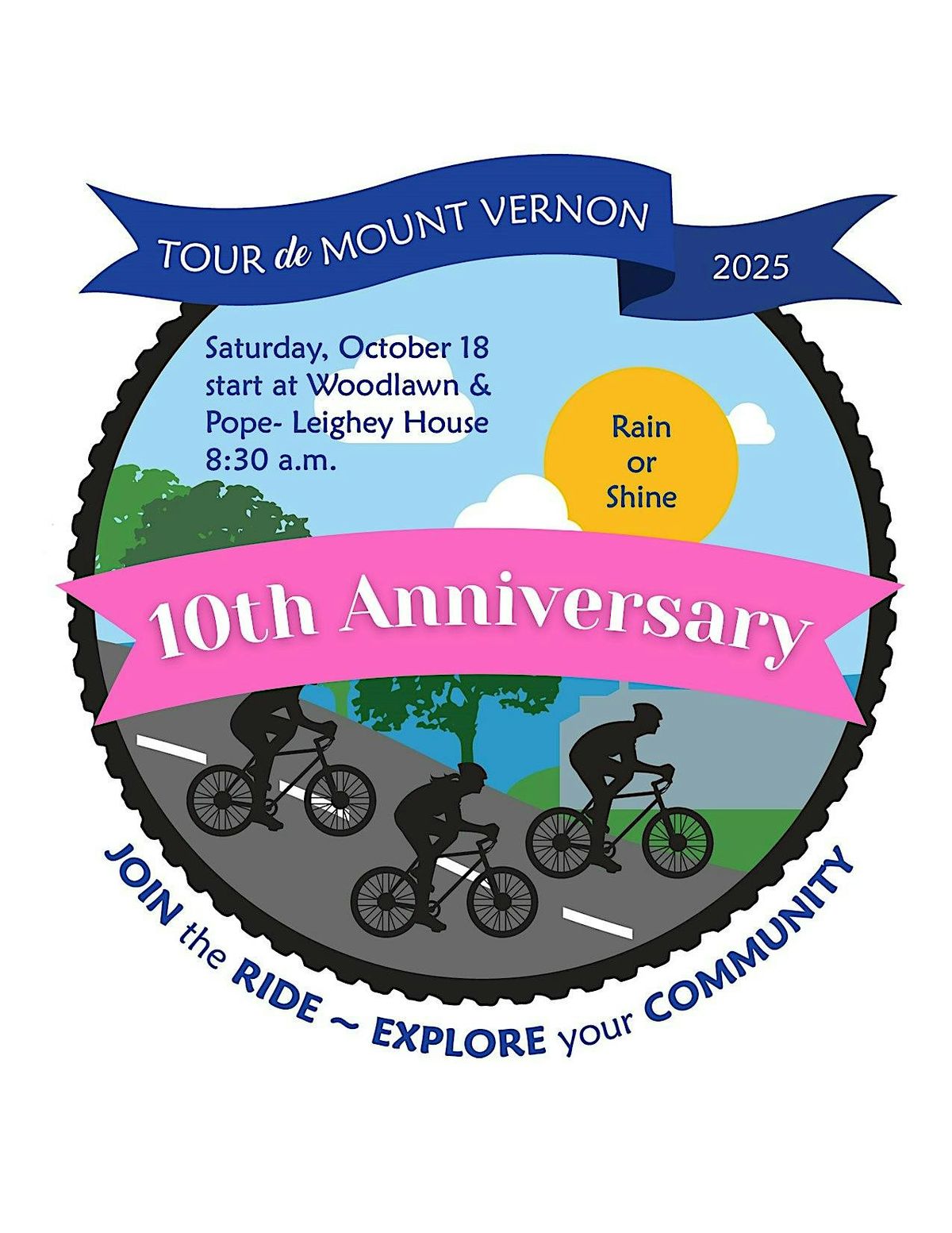 Tour de Mount Vernon 2025 - 10th Anniversary