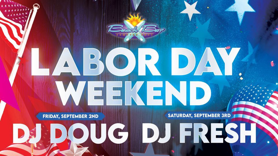 Labor Day Weekend Beach Bar Hamptons, Hampton Bays, NY September 2