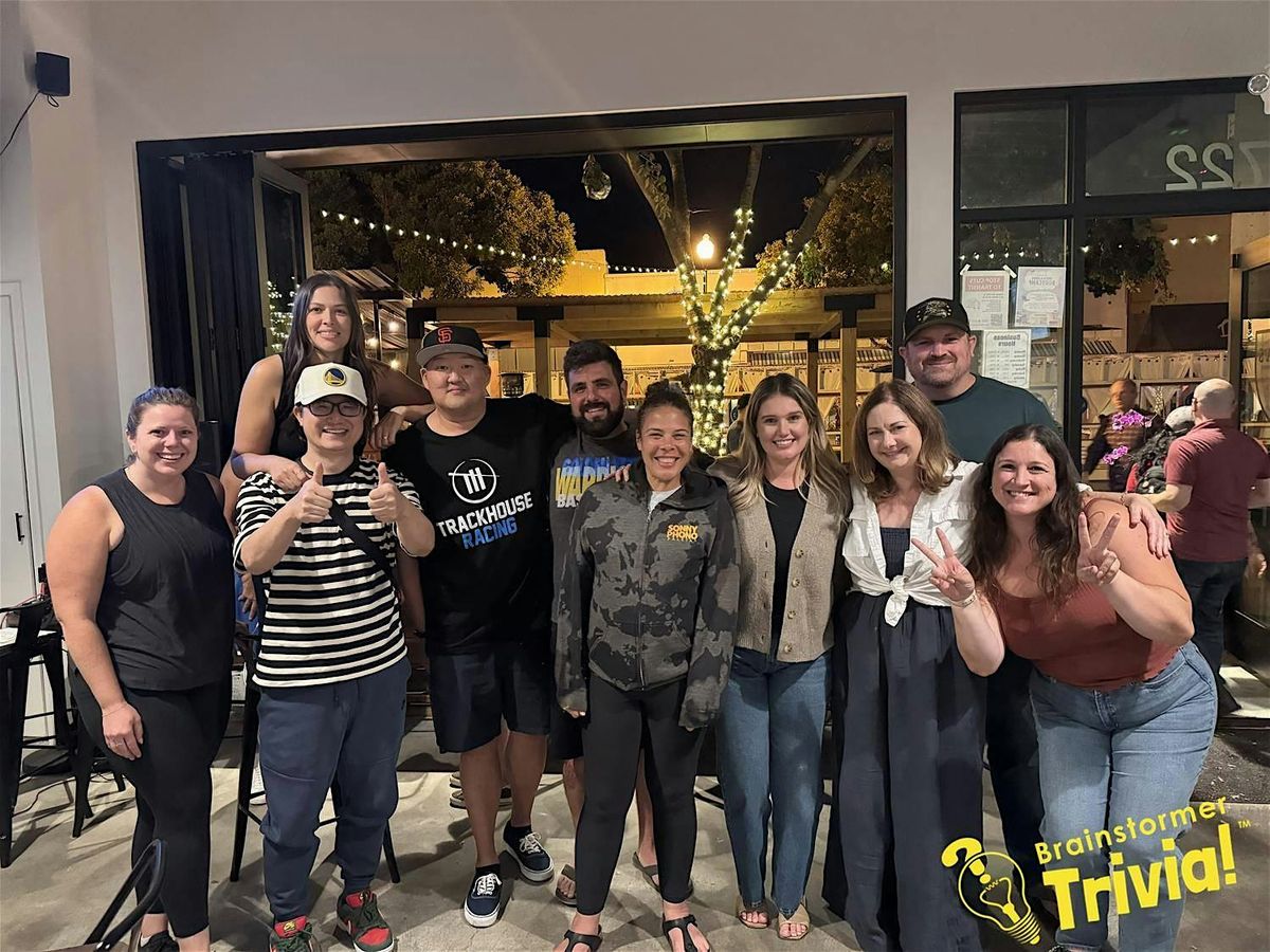 Brainstormer Trivia at Hapa's Brewing Company in San Carlos!