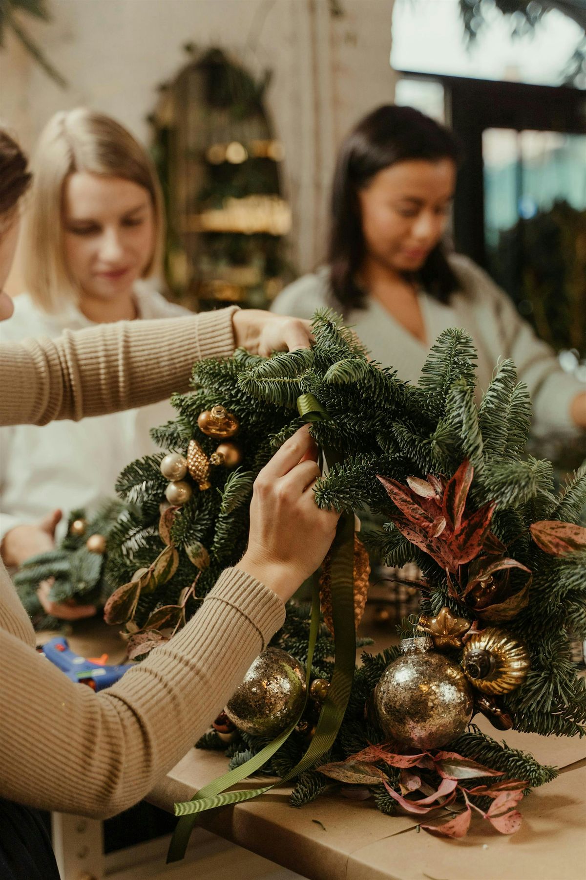 The Wharf Pole Workshops: Wreath Making