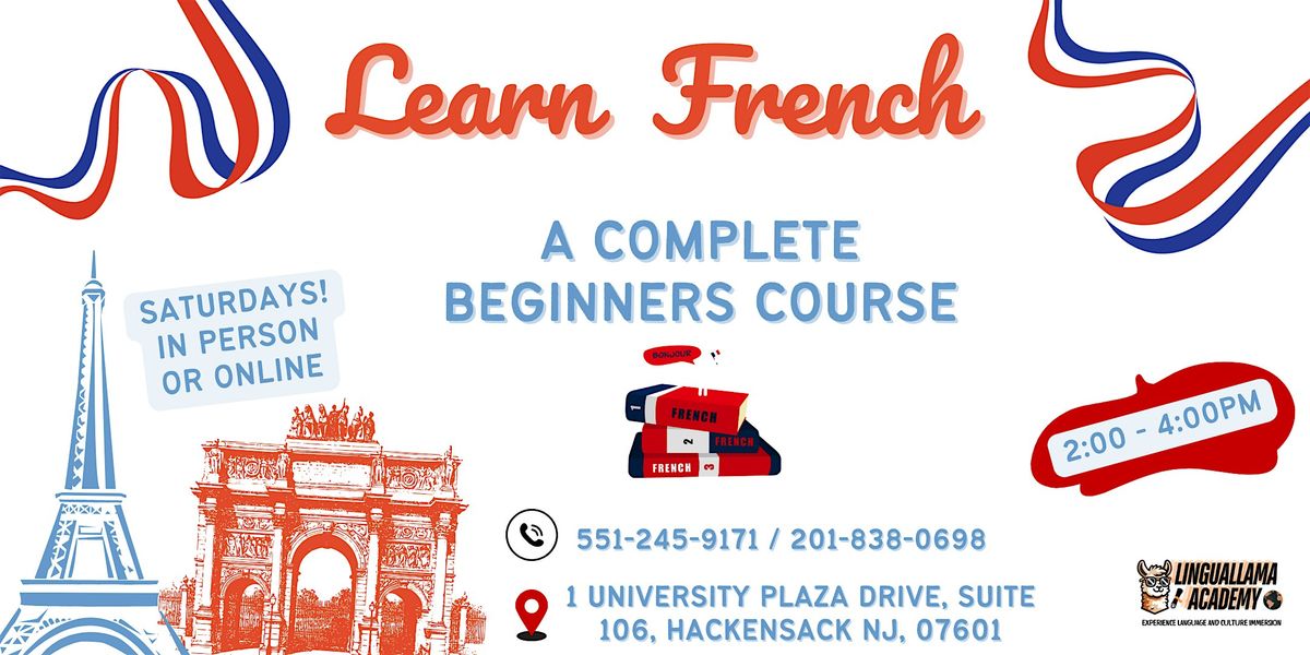 Intro to French | First Steps | Online or In person
