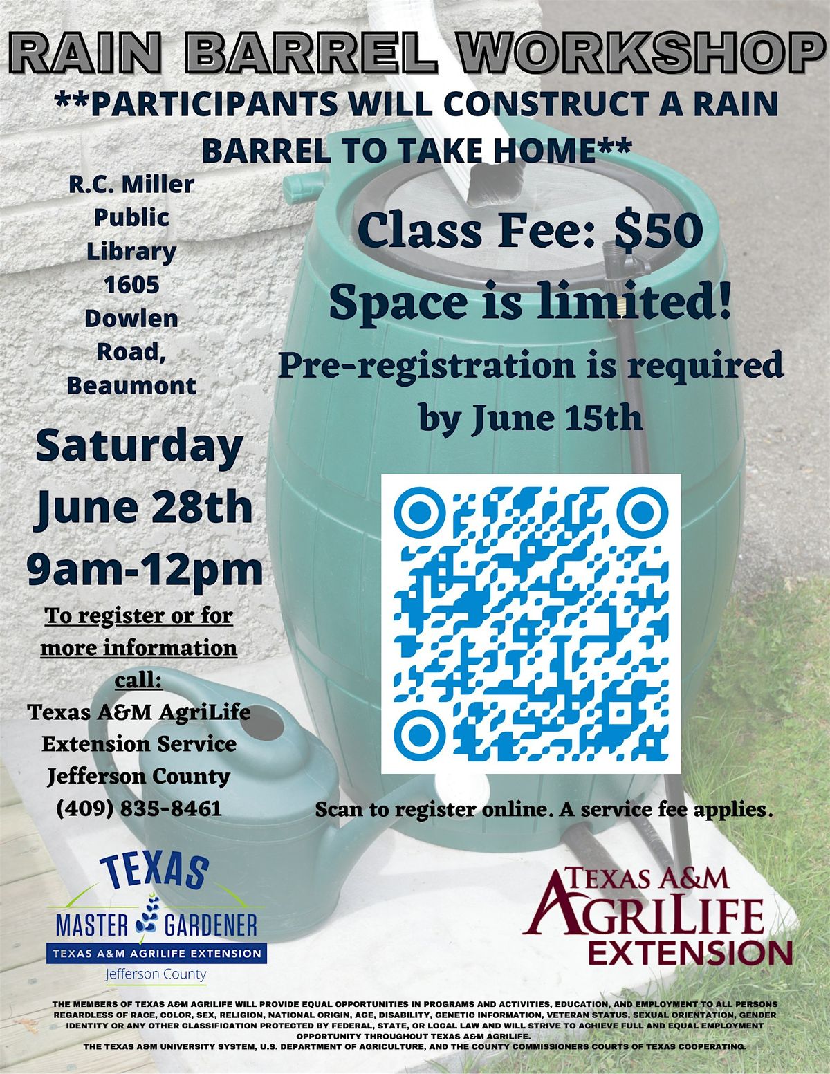 Rain Barrel Workshop